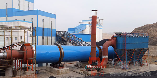 煤泥烘干机内蒙案例现场