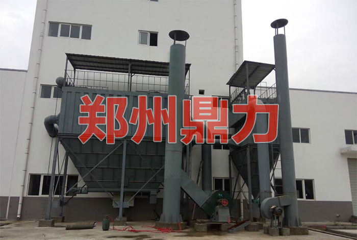 河南巩义袋式除尘器现场