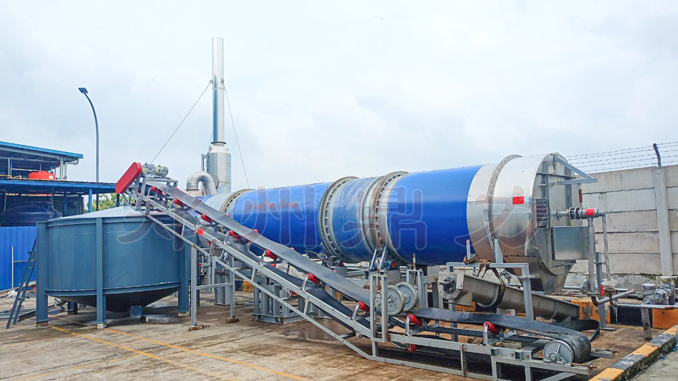 印尼污泥烘干机